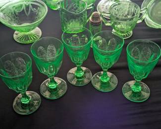 Vintage Uranium Glasses