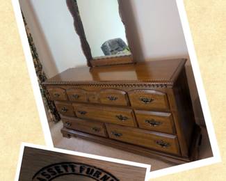 Bassett Dresser With Mirror