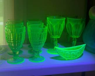 Antique Uranium Glass