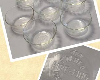 Fire King Glass Bowls