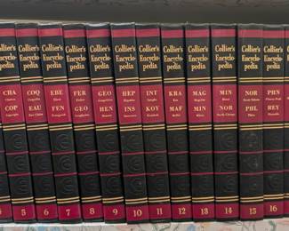Vintage Collier's Encyclopedias