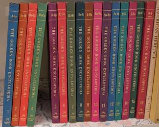 Vintage The Golden Book Encyclopedia Set