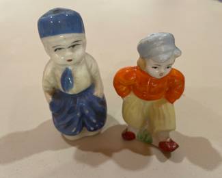 Vintage salt and pepper shakers made in Japan