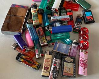 Collection of lighters