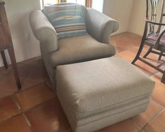 Lounge Chair and Ottman