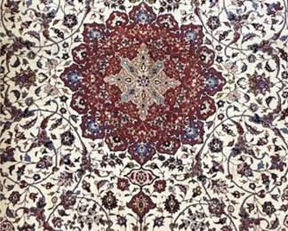 Lot 030
Persian/Iranian Wool Rug, Medallion Center