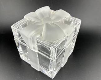 Lot 216
Tiffany & Co. Crystal Gift Box