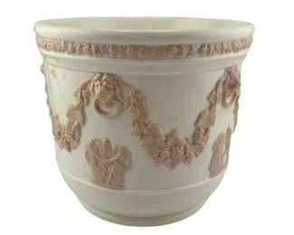 Lot 145
Wedgwood Embossed Queen's Ware Planter Pot