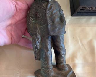 Cast iron fisherman 