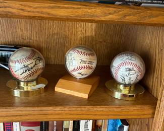 Signed Baseballs 