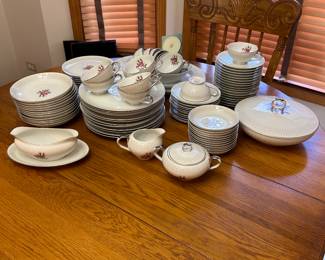 Norcrest Embassy Rose China Set