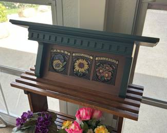 Green “Seed packets” Shelf