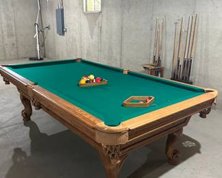 Pool table and all accessories! Excellent condition!