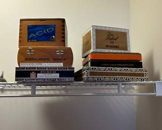 Vintage Cigar Boxes