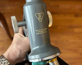 Bausch & Lomb Microscope in original metal box