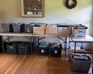 Albums!   Albums!  And More Albums!  Everything from classical to rock ‘n’ roll!