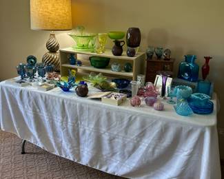Art glass and paperweight galore!