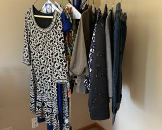 Women Clothing, most on this rack are Size Small and New with Tags