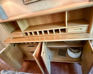MCM Thomasville Buffet Server with Wine Storage