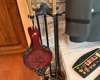 Fireplace Tools Set and Blower