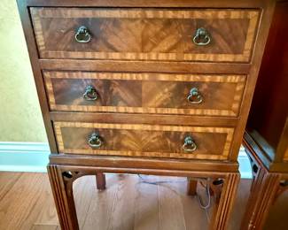 Marquetry Side Tables