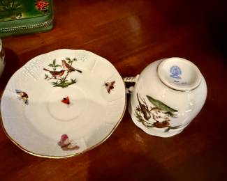 Herend Demi Cup and Saucer