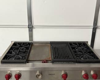 Wolf Gas Stove Top w/ Manual