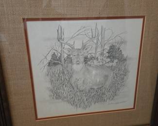 Barbara Blythe Winstead Original Pencil