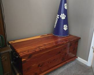 Large cedar chest