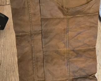 Vintage Filson waxed chaps size Reg