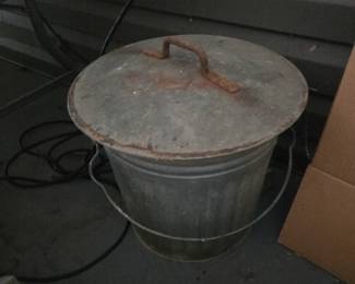 Galvanized Steel Can