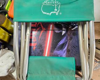 1994 Masters aluminum folding chair