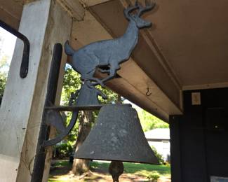Cast iron deer bell