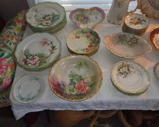 Vintage & Antique handpainted china
