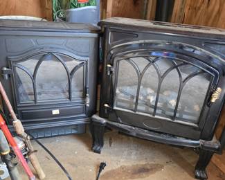 Faux Fire Box space heaters