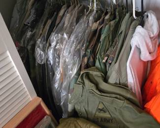 Army uniforms