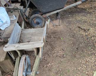 2-Wheel & Vintage Wheelbarrows