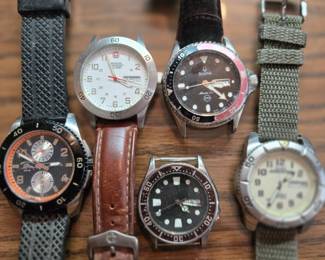 Lots of watches - more not shown