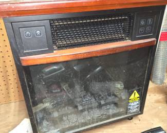 Faux fireplace & more heaters