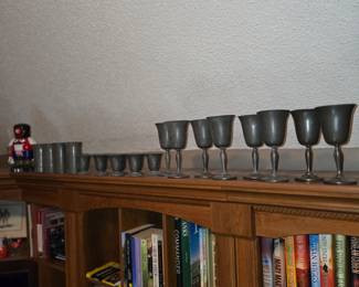 Pewter cups