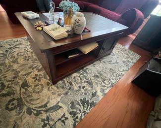 Coffee table with matching end table
