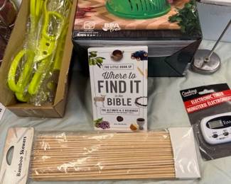 More kitchen items