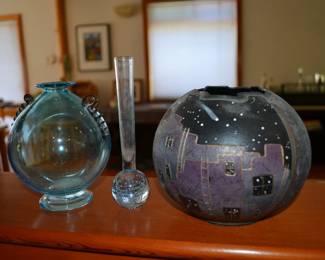 Joan Govedare Raku pot