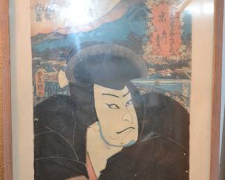 Sharaku woodblock