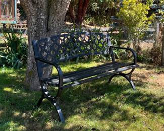 Outdoor bench