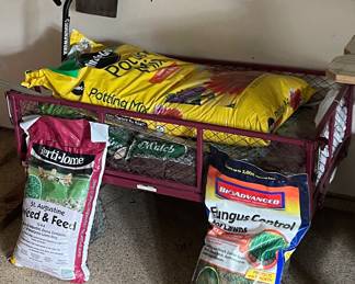 Little Red Wagon 
Weed kill
Fungus control 