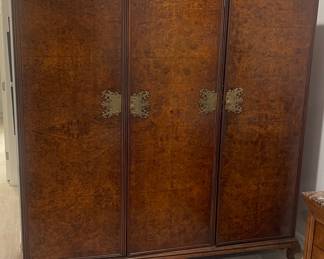 Vintage Extra large Armoire 
71 inches wide X 21 inches deep X 76 inches tall 