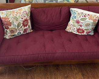 2-Couches both are the same 
 7 1/2 feet long X 32 inches deep 
 