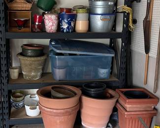 Asst. pots for plants 