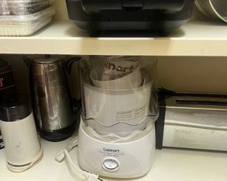 1717. Cusinart, Coffee Pots, other small appliances.